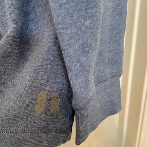Victoria’s Secret long sleeve sweatshirt size Large in Heather dusty blue - Picture 6 of 9